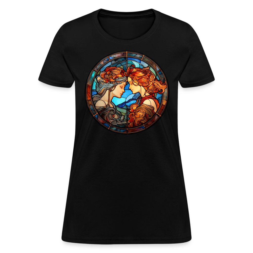 Women's Mosaic Gemini T-Shirt - black