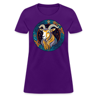 Thumbnail for Women's Mythical Capricorn T-Shirt - purple