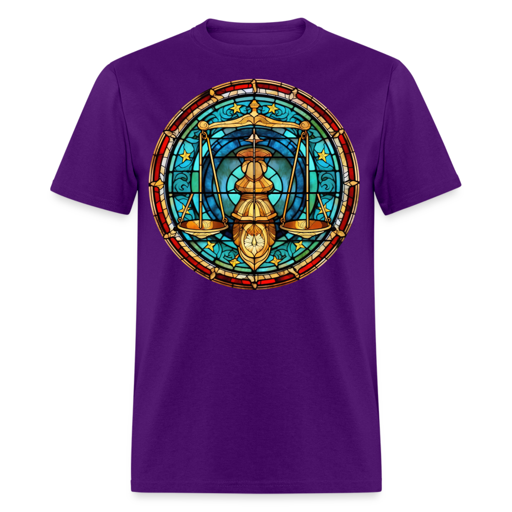 Men's Mosaic Libra Classic T-Shirt - purple