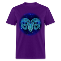 Thumbnail for Men's Stellar Aries Classic T-Shirt - purple