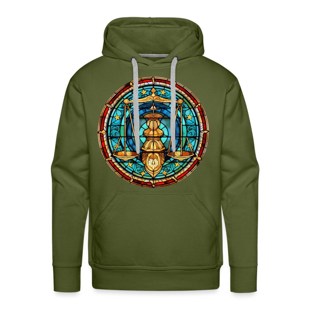 Men’s Mosaic Libra Premium Hoodie - olive green