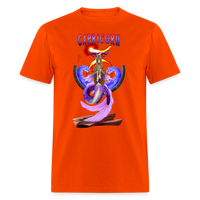 Thumbnail for Men's Astral Capricorn Classic T-Shirt - orange