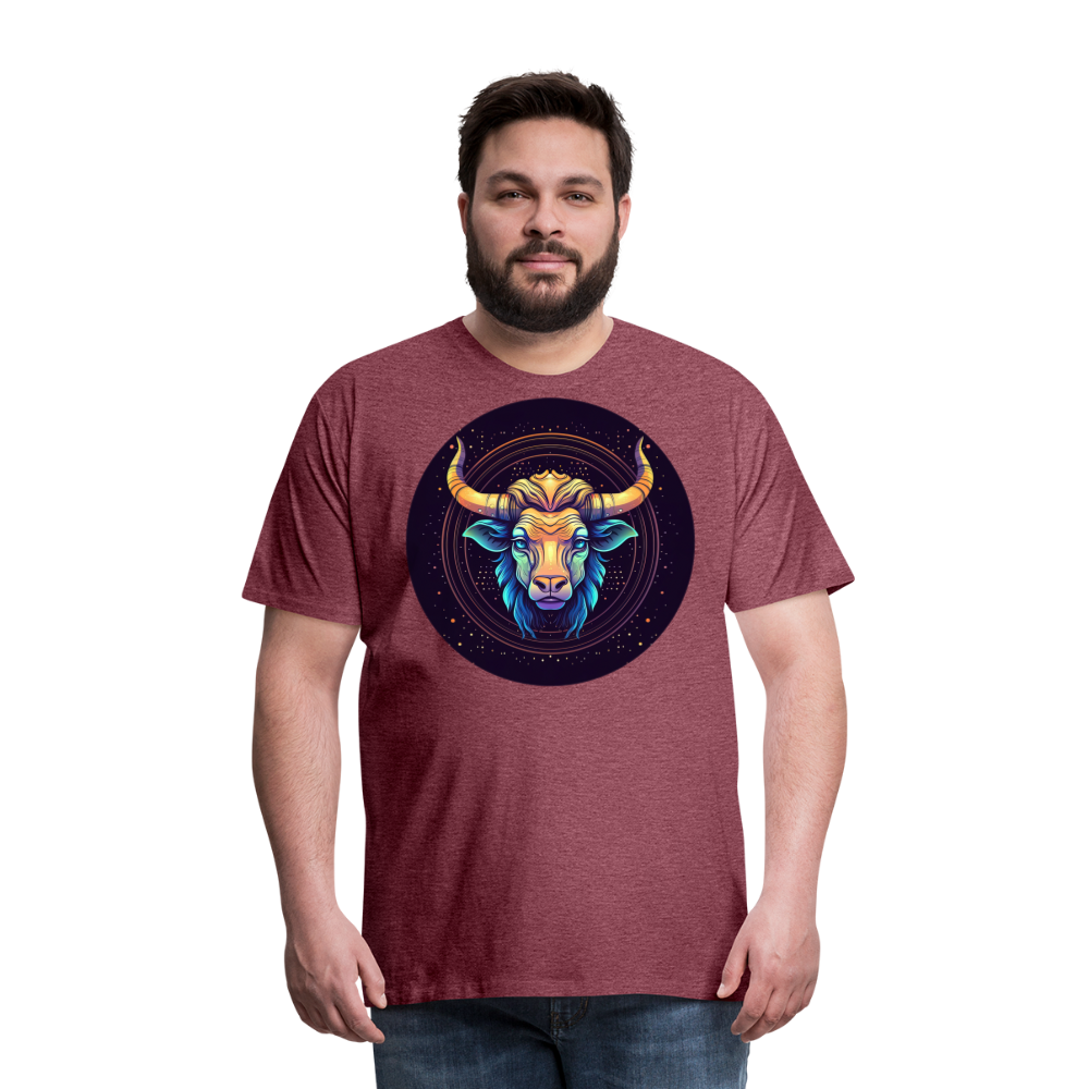 Men's Magic Taurus Premium T-Shirt - heather burgundy