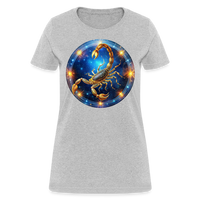 Thumbnail for Women's Mystic Scorpio T-Shirt - heather gray