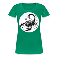 Thumbnail for Women’s Magic Scorpio Premium T-Shirt - kelly green