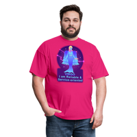 Thumbnail for Men's Neon Virgo Classic T-Shirt - fuchsia