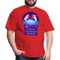 Thumbnail for Men's Neon Cancer Classic T-Shirt - red