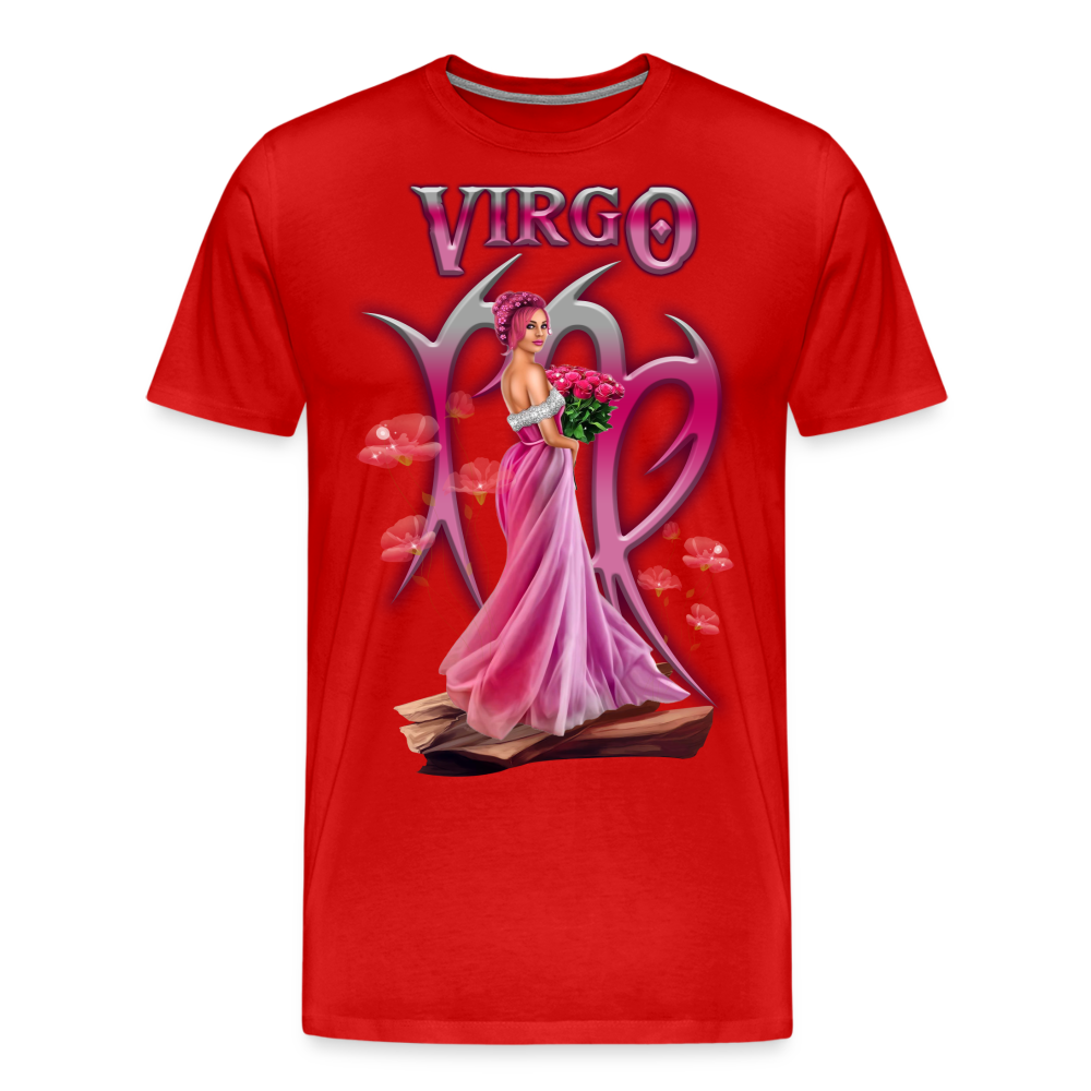 Men's Astral Virgo Premium T-Shirt - red