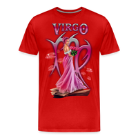 Thumbnail for Men's Astral Virgo Premium T-Shirt - red