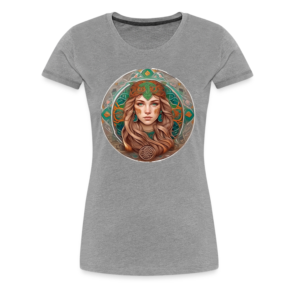 Women’s Mythical Virgo Premium T-Shirt - heather gray