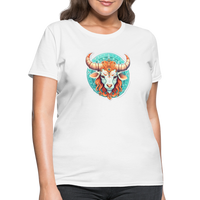 Thumbnail for Women's Symbol Taurus T-Shirt - white