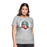 Thumbnail for Women's Symbol Libra T-Shirt - heather gray