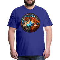 Thumbnail for Men's Mosaic Gemini Premium T-Shirt - royal blue