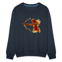 Thumbnail for Women’s Mythical Sagittarius Premium Sweatshirt - navy