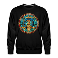 Thumbnail for Men’s Mosaic Libra Premium Sweatshirt - black