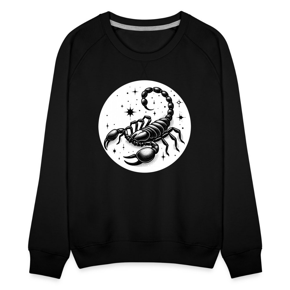 Women’s Magic Scorpio Premium Sweatshirt - black