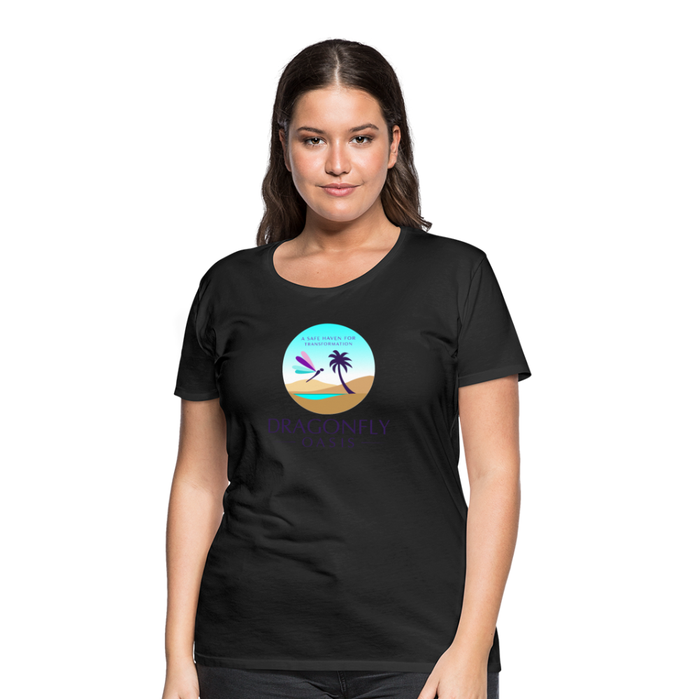 Women's Dragonfly Oasis V.1 Premium T-Shirt - black