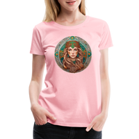 Thumbnail for Women’s Mythical Virgo Premium T-Shirt - pink