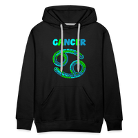 Thumbnail for Men's Power Words Cancer Premium Hoodie - black