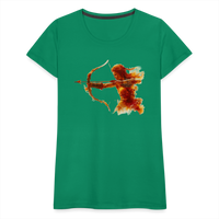 Thumbnail for Women’s Mythical Sagittarius Premium T-Shirt - kelly green