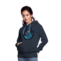 Thumbnail for Women’s Magic Sagittarius Premium Hoodie - navy