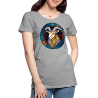 Thumbnail for Women’s Mythical Capricorn Premium T-Shirt - heather gray