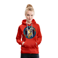 Thumbnail for Women’s Mythical Capricorn Premium Hoodie - red