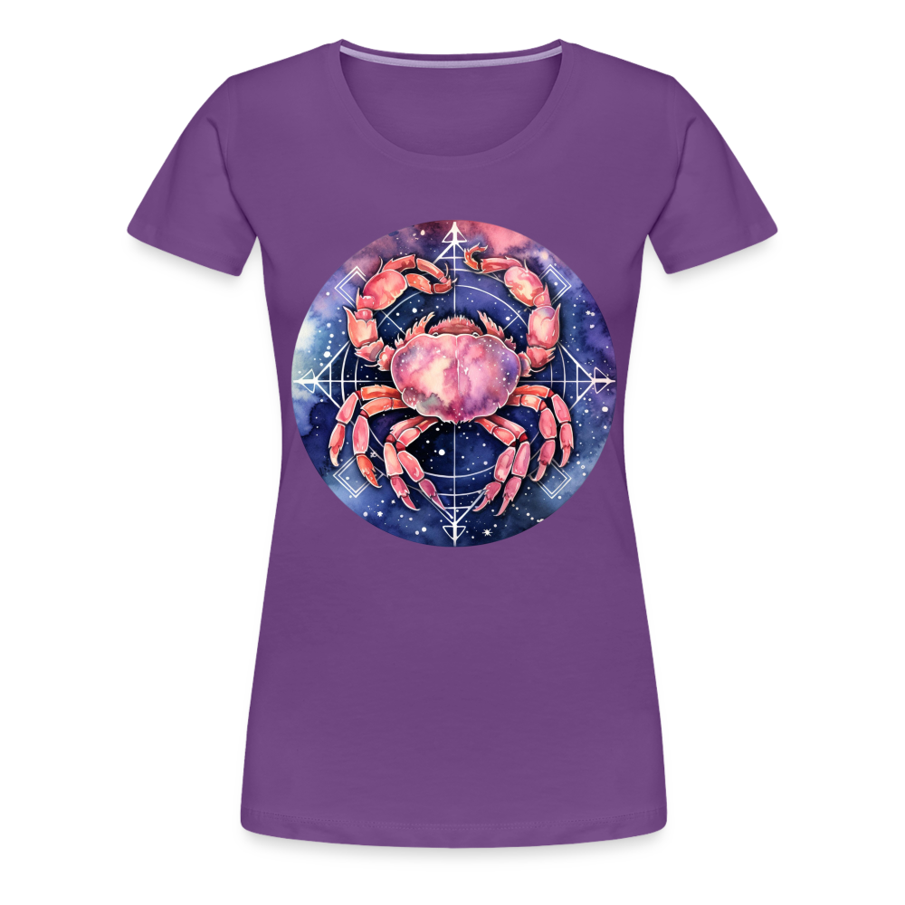 Women’s Mythical Cancer Premium T-Shirt - purple