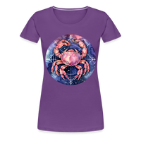 Thumbnail for Women’s Mythical Cancer Premium T-Shirt - purple