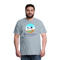 Thumbnail for Men's Dragonfly Oasis V.1 Premium T-Shirt - heather ice blue