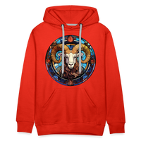 Thumbnail for Men’s Mosaic Aries Premium Hoodie - red