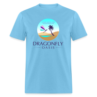 Thumbnail for Men's Dragonfly Classic T-Shirt - aquatic blue