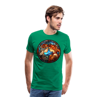 Thumbnail for Men's Mosaic Gemini Premium T-Shirt - kelly green