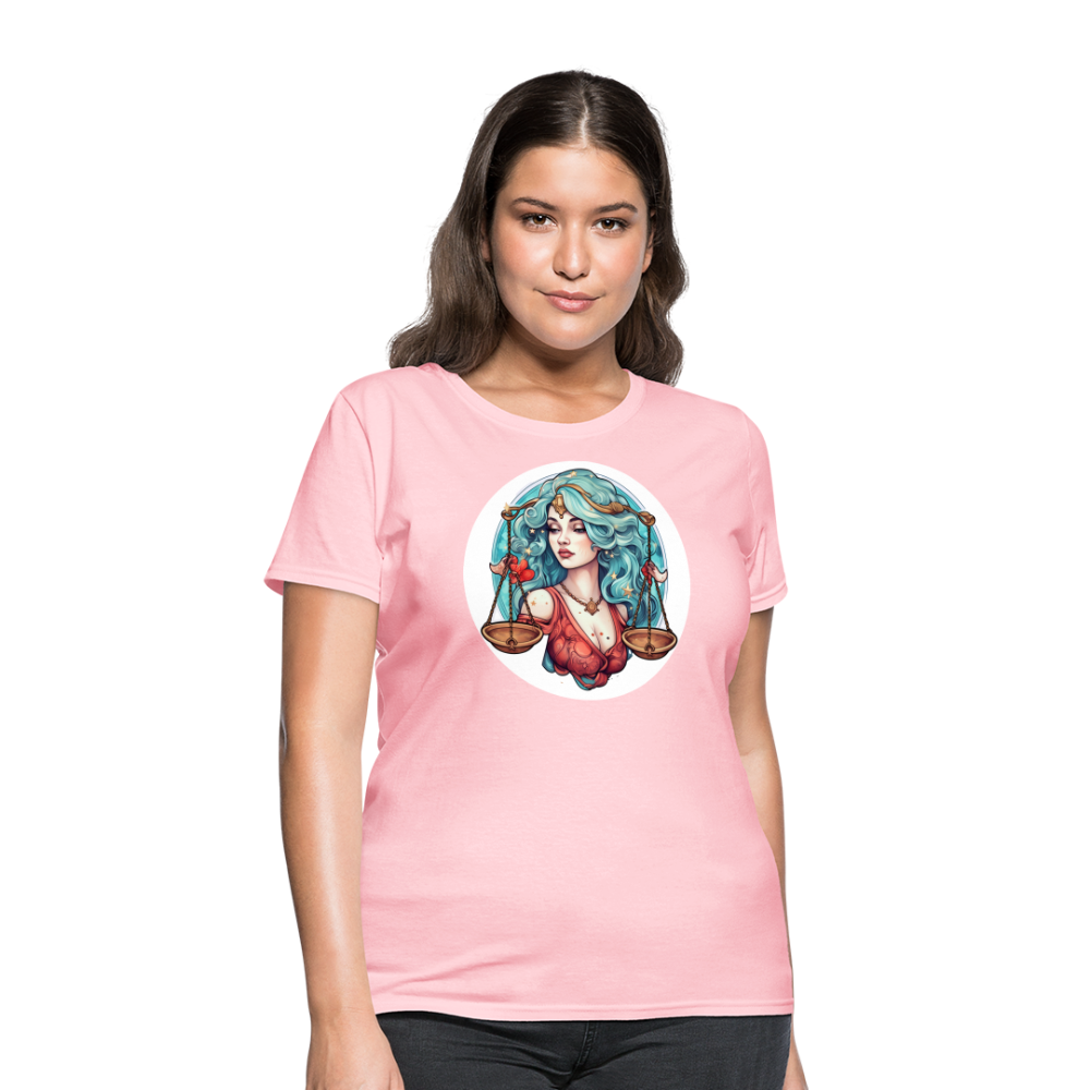 Women's Symbol Libra T-Shirt - pink