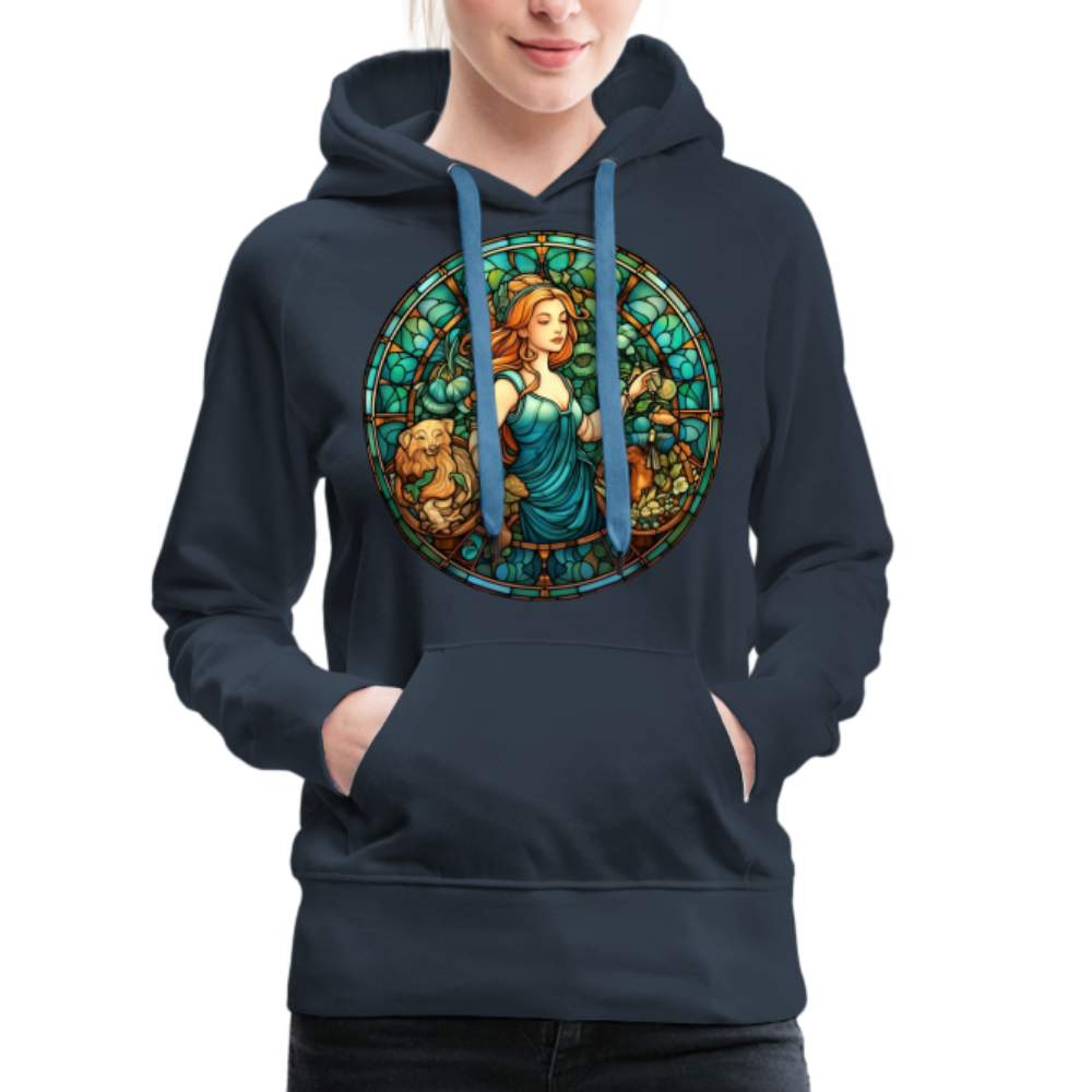 Women’s Mosaic Virgo Premium Hoodie - navy