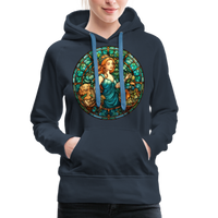 Thumbnail for Women’s Mosaic Virgo Premium Hoodie - navy