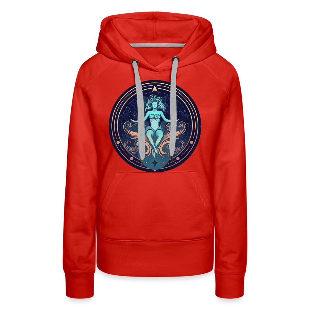 Women’s Mystic Aquarius Premium Hoodie - red