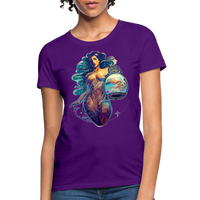 Thumbnail for Women's Mythical Aquarius T-Shirt - purple