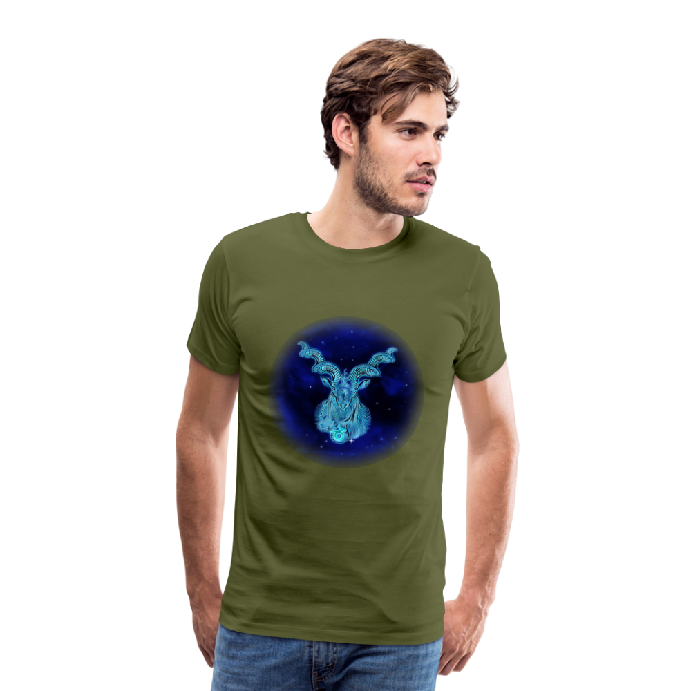 Men's Stellar Capricorn Premium T-Shirt - olive green