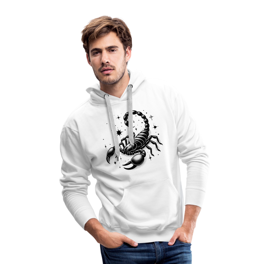 Men’s Magic Scorpio Premium Hoodie - white