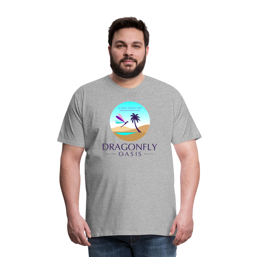 Men's Dragonfly Oasis V.1 Premium T-Shirt - heather gray