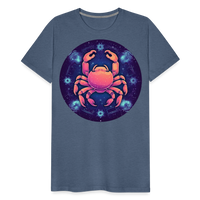 Thumbnail for Men's Magic Cancer Premium T-Shirt - heather blue