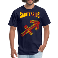 Thumbnail for Men's Power Words Sagittarius Classic T-Shirt - navy