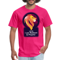 Thumbnail for Men's Glow Leo Classic T-Shirt - fuchsia