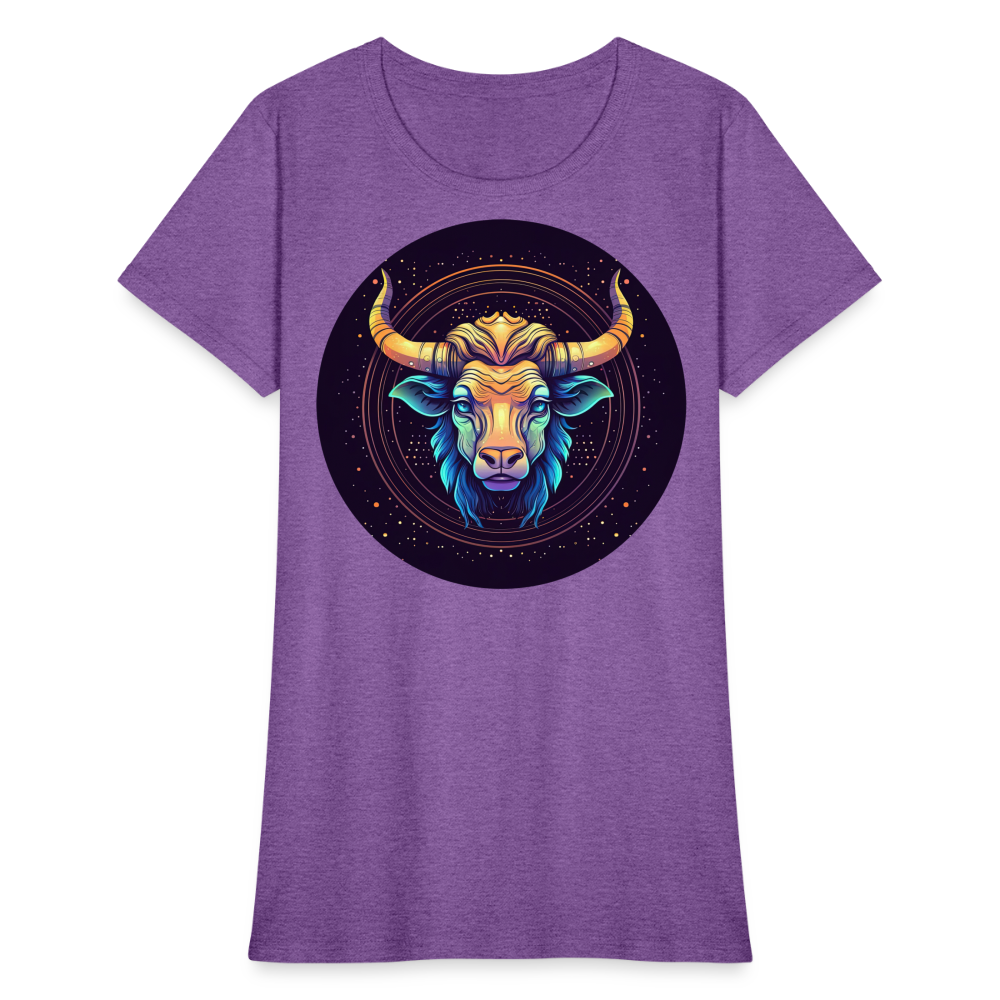 Women's Magic Taurus T-Shirt - purple heather