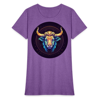 Thumbnail for Women's Magic Taurus T-Shirt - purple heather