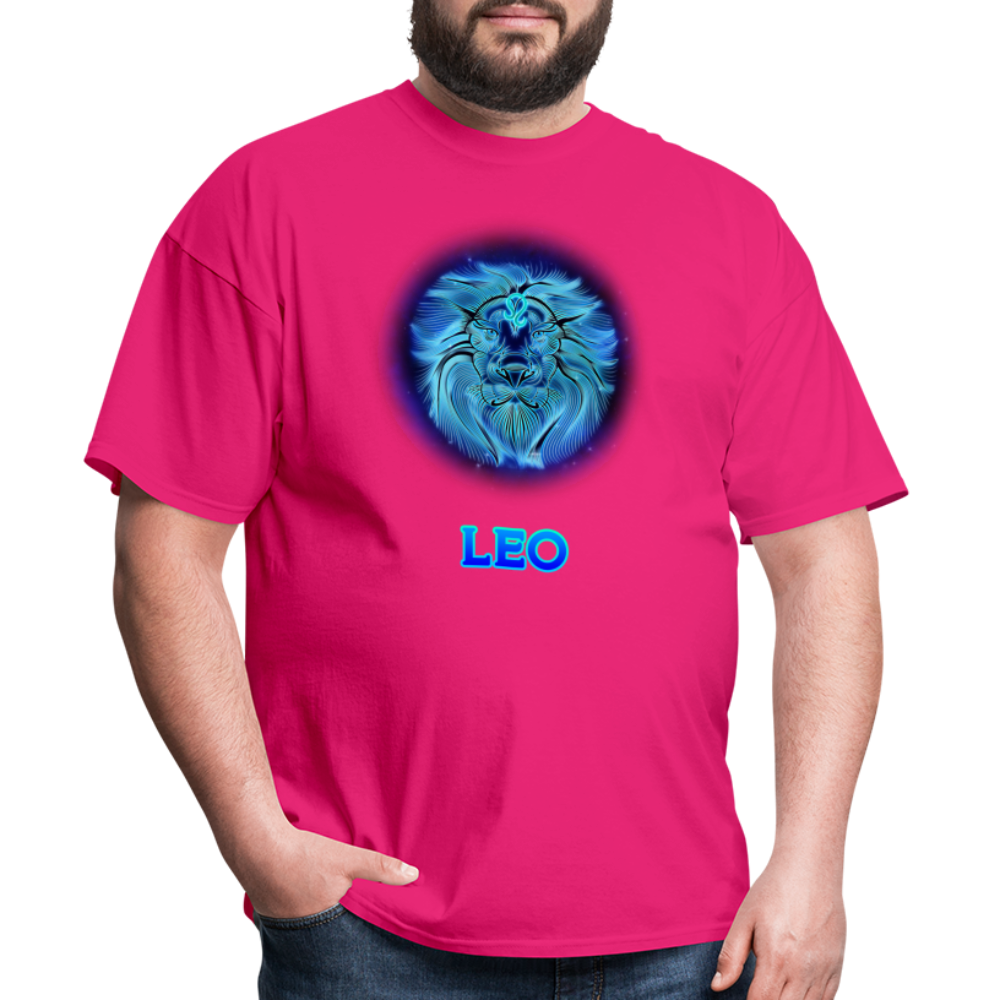 Men's Stellar Leo Classic T-Shirt - fuchsia