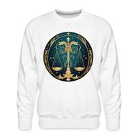 Thumbnail for Men’s Mystic Libra Premium Sweatshirt - white