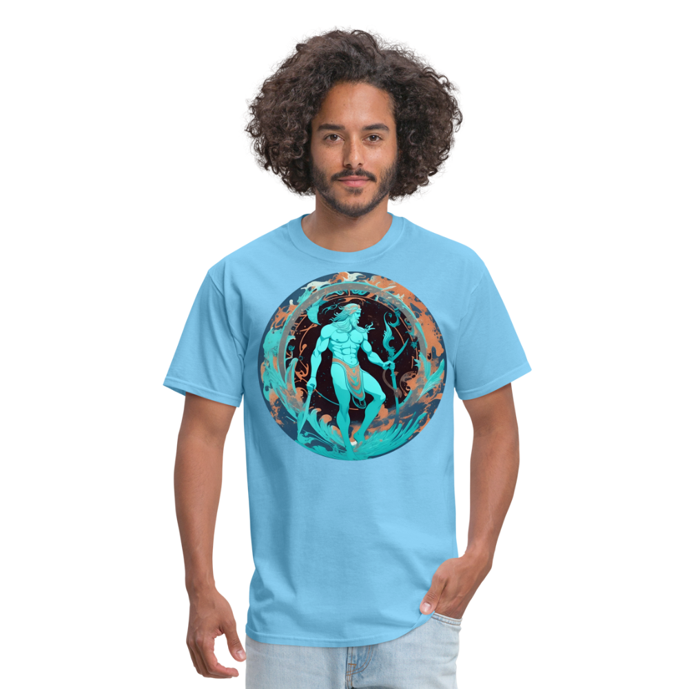 Men's Mythical Aquarius Classic T-Shirt - aquatic blue