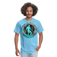 Thumbnail for Men's Mythical Aquarius Classic T-Shirt - aquatic blue